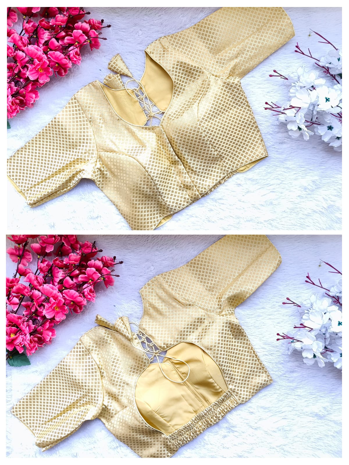 silk blend brocade fabric