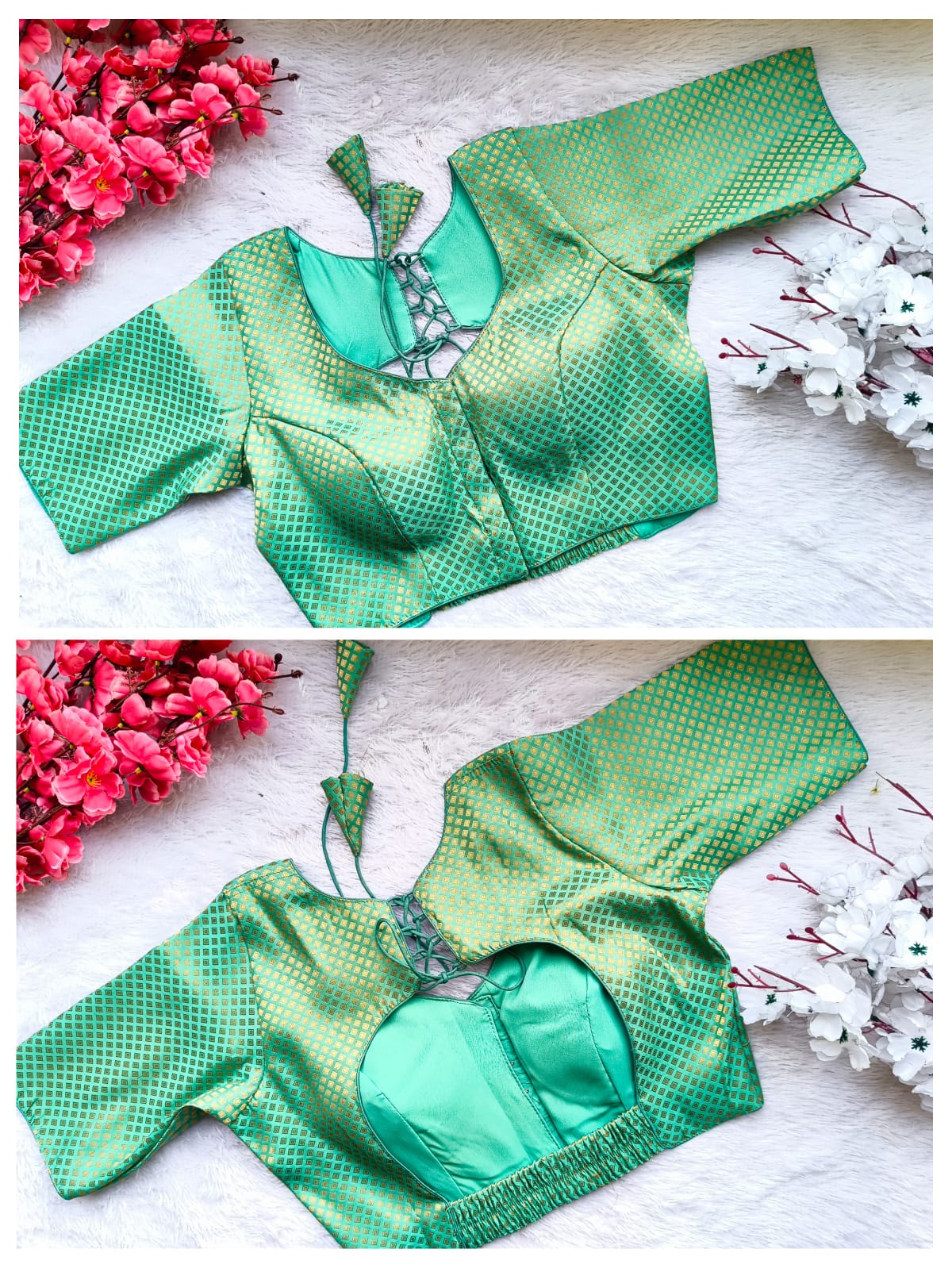 silk blend brocade fabric