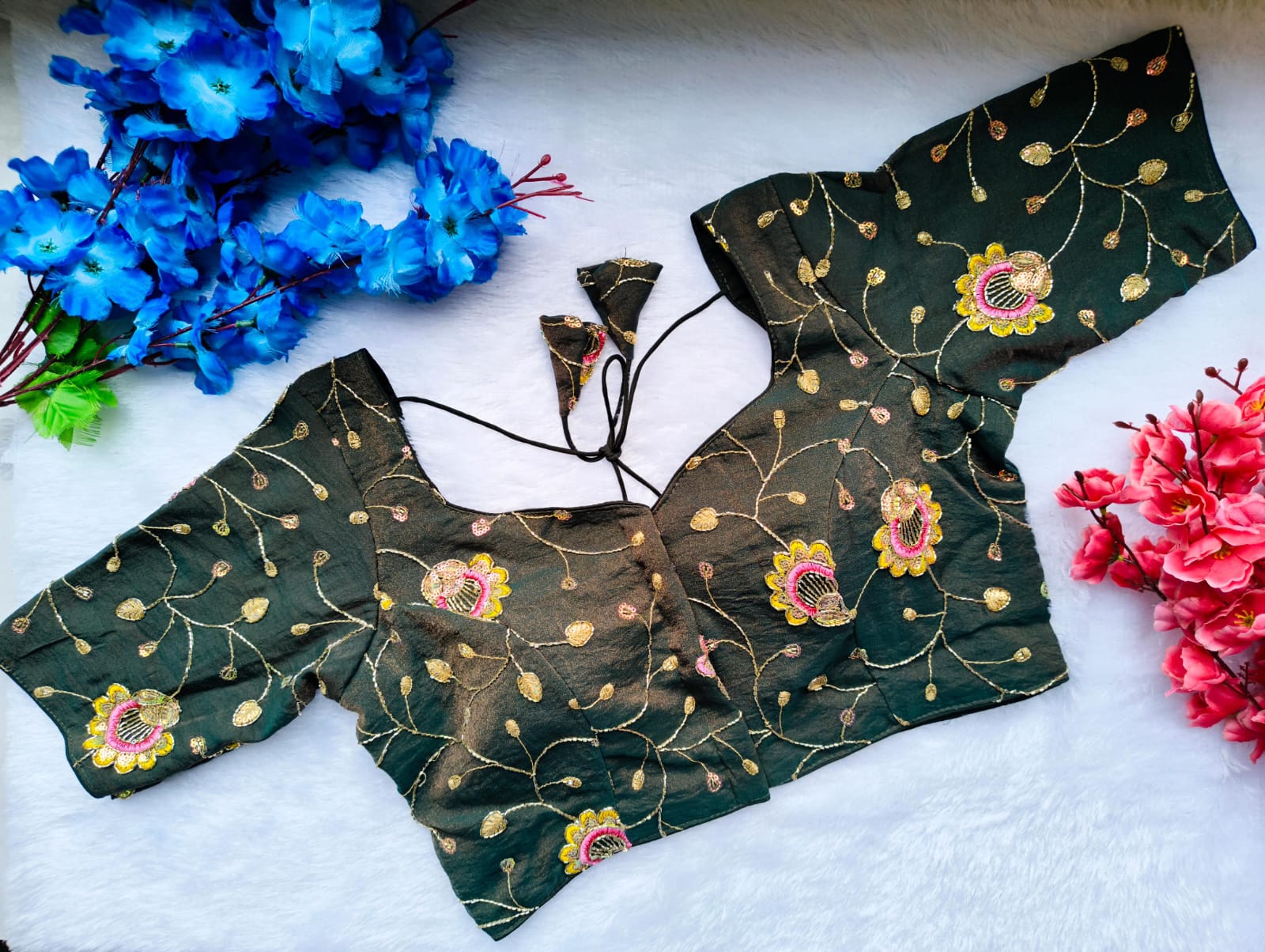 silk-blend fabric