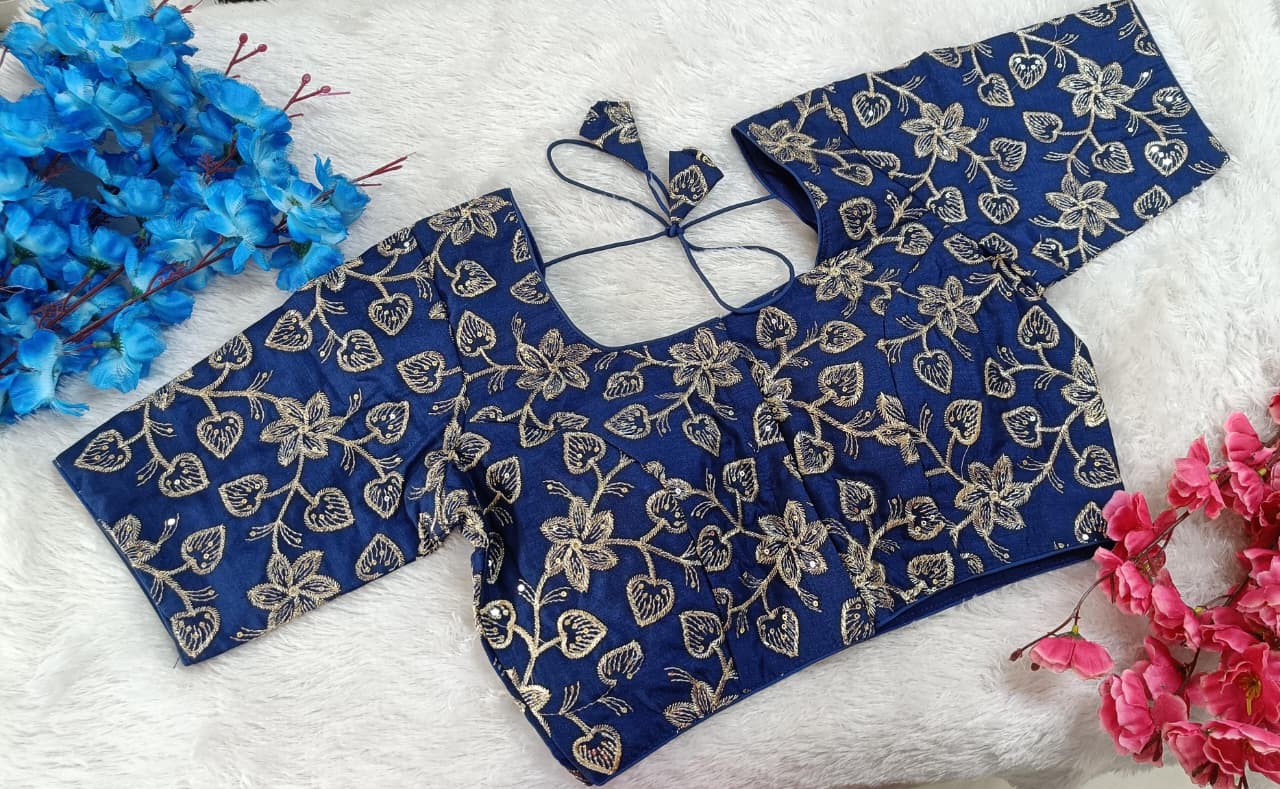 Floral Embroidered Blouse