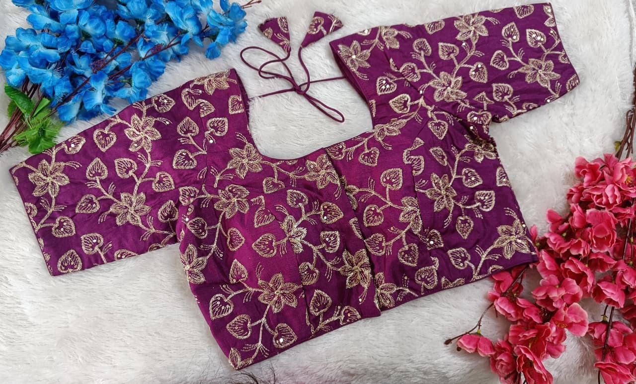Floral Embroidered Blouse