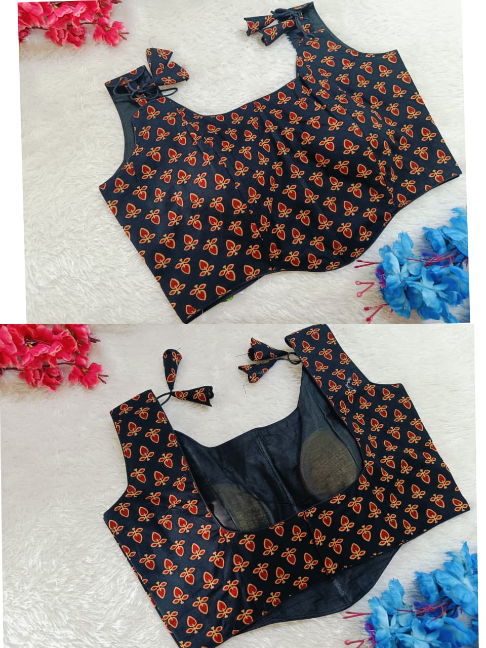 Partywear Midnight Zigzag Blouse