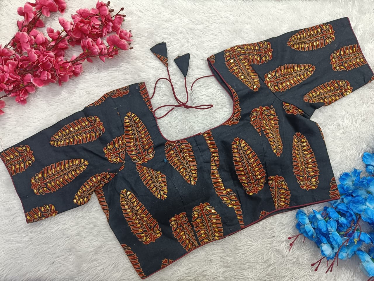 Regularwear Ajrak print Blouse Collection