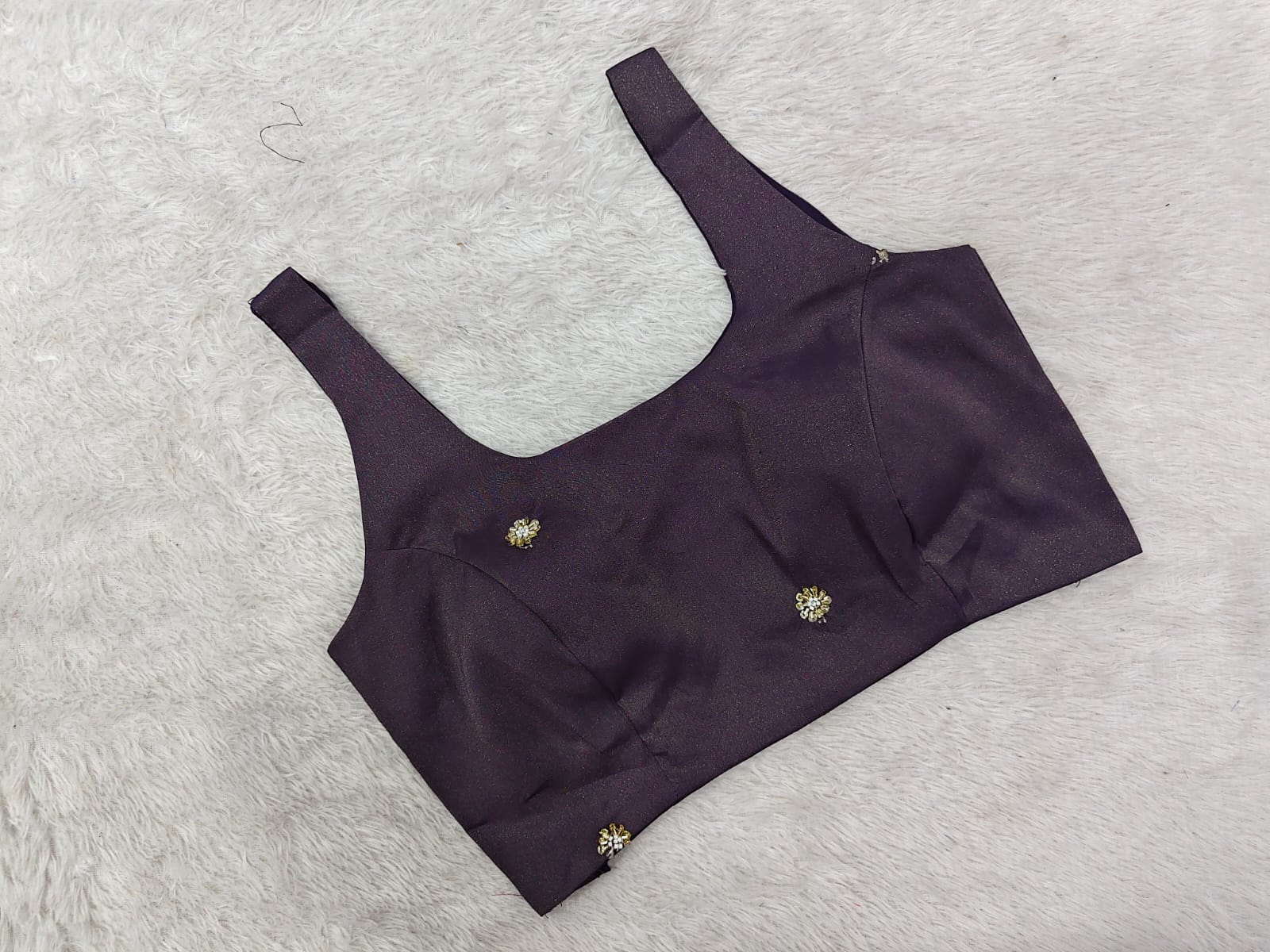 Sleeveless Designer Padded Blouse